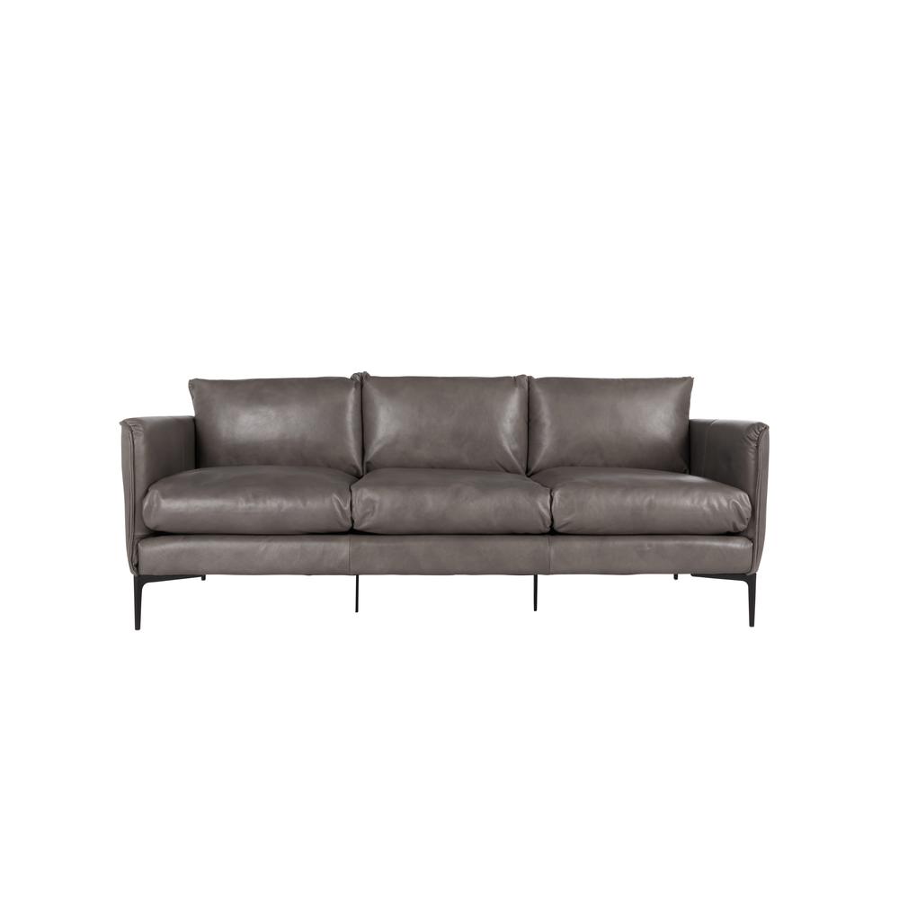 Corinne Mid Gray Sofa By Kosas Home. Picture 2