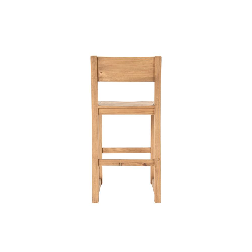 Fenmore 24" Counter Stool Natural by Kosas Home. Picture 3