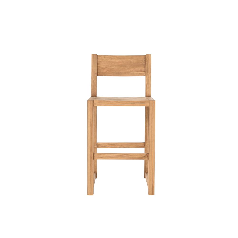 Fenmore 24" Counter Stool Natural by Kosas Home. Picture 5