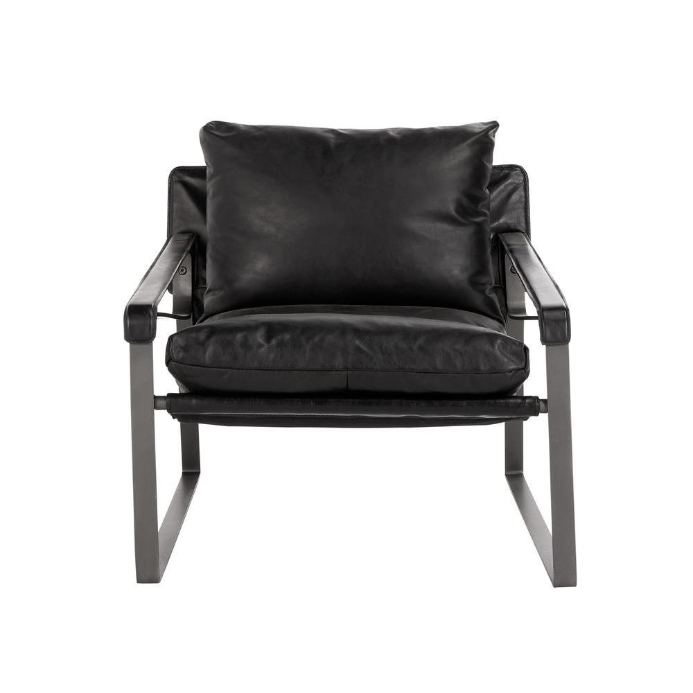 Morgan Accent Chair Black. Picture 1