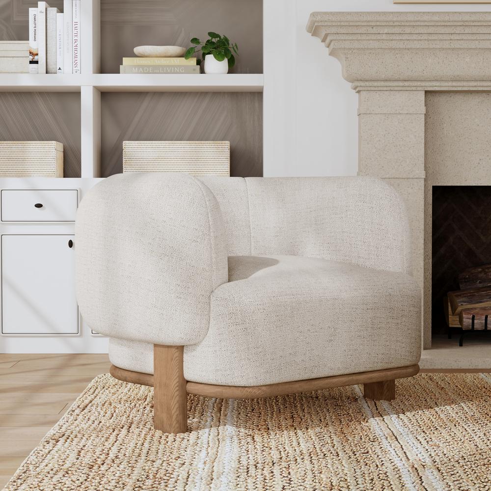 Pasadena Accent Chair in Natural. Picture 8