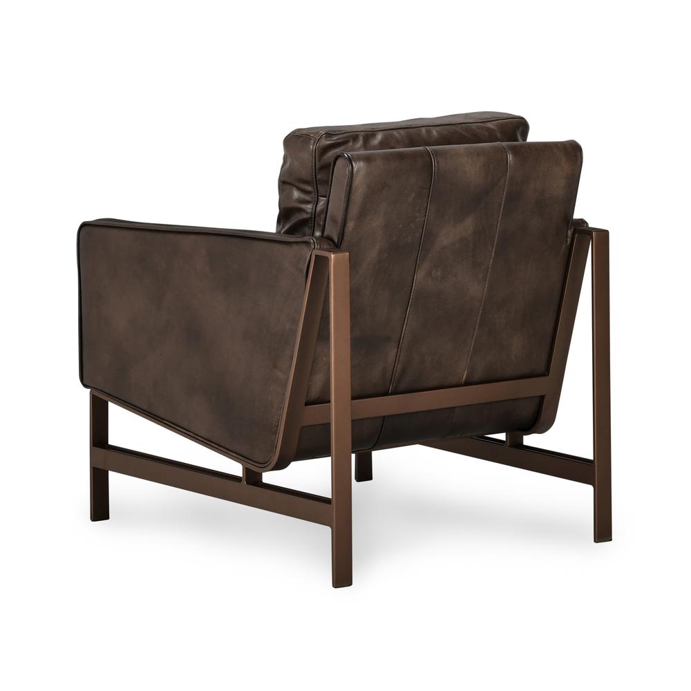 Chad Club Chair Brown by Kosas Home. Picture 4