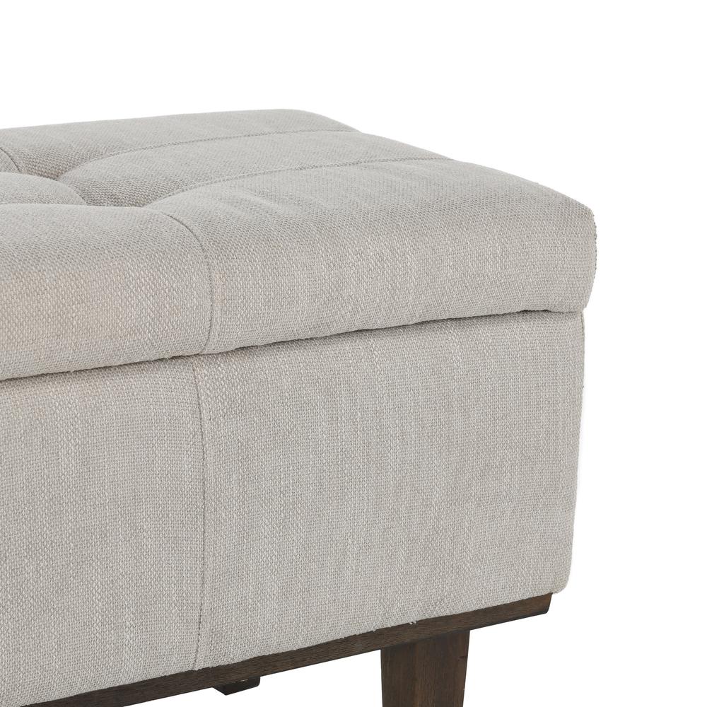 Louise Tufted Storage Bench 54" By Kosas Home. Picture 7