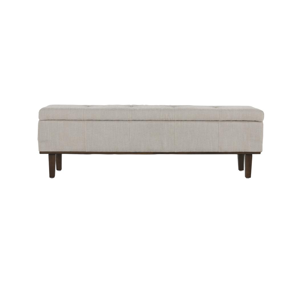 Louise Tufted Storage Bench 54" By Kosas Home. Picture 2