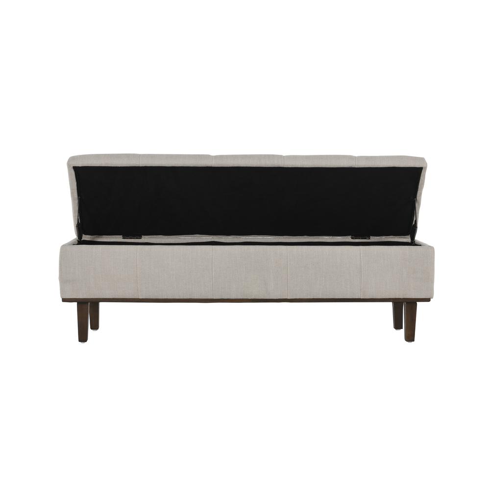 Louise Tufted Storage Bench 54" By Kosas Home. Picture 13