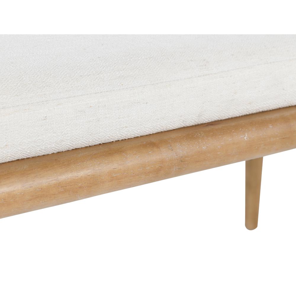Echo Bench, Fog Grey by Kosas Home. Picture 5