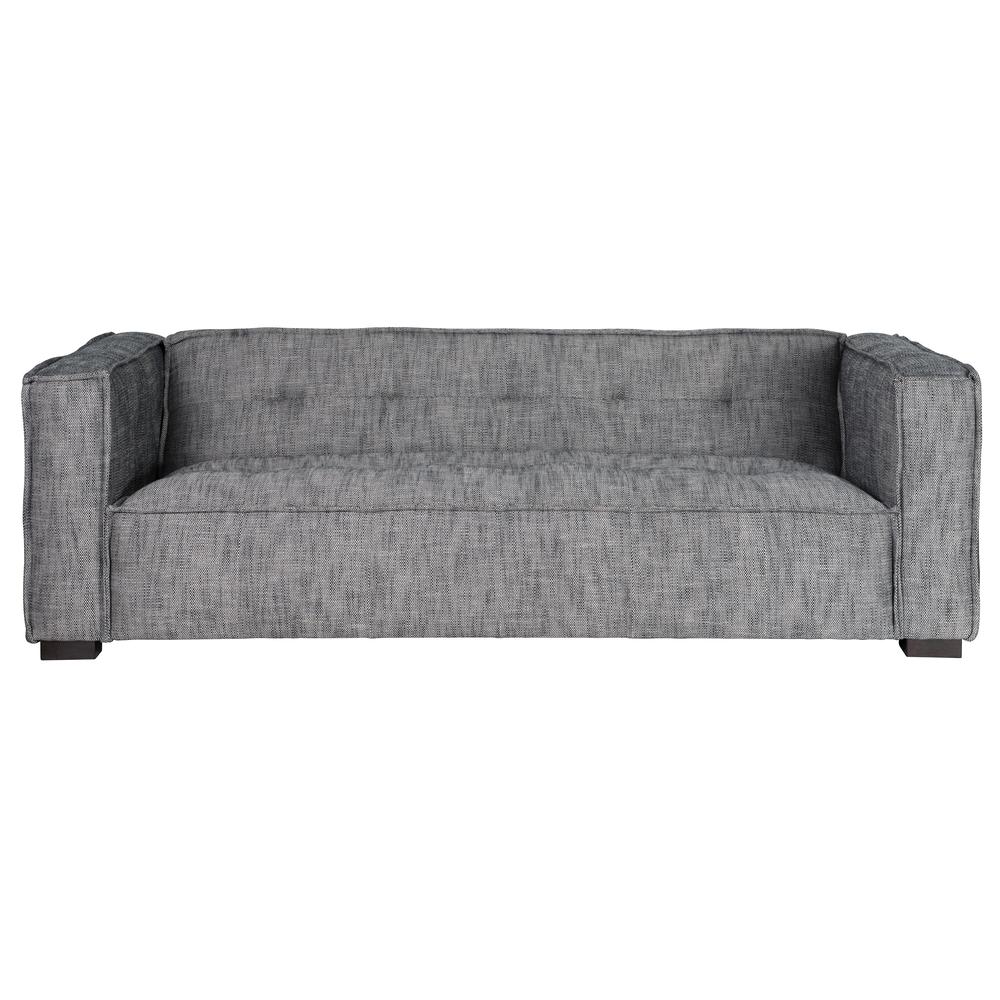 Button Tufted Gray Sofa, Belen Kox. Picture 3