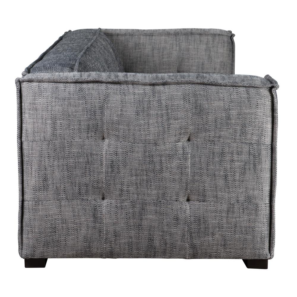 Button Tufted Gray Sofa, Belen Kox. Picture 4