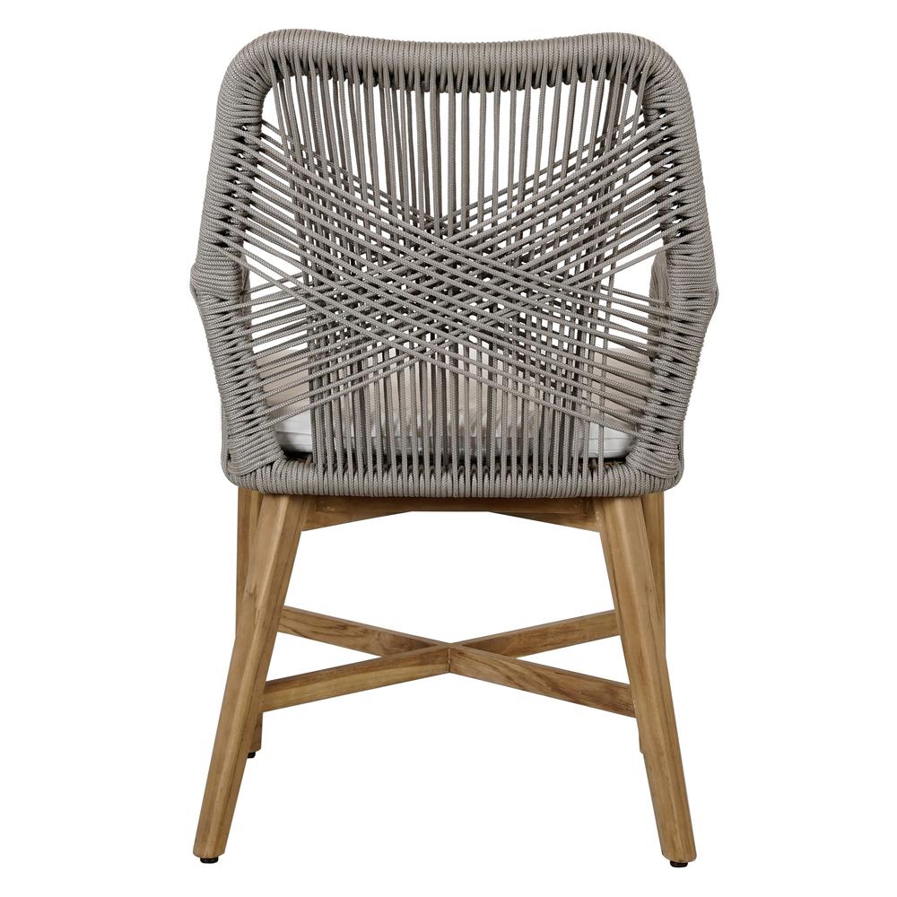 Marley Outdoor Dining Chair Ash Gray. Picture 4