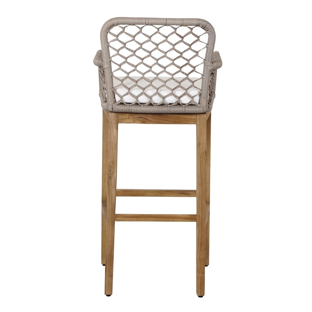 Paulo Outdoor Bar Stool Gray. Picture 4