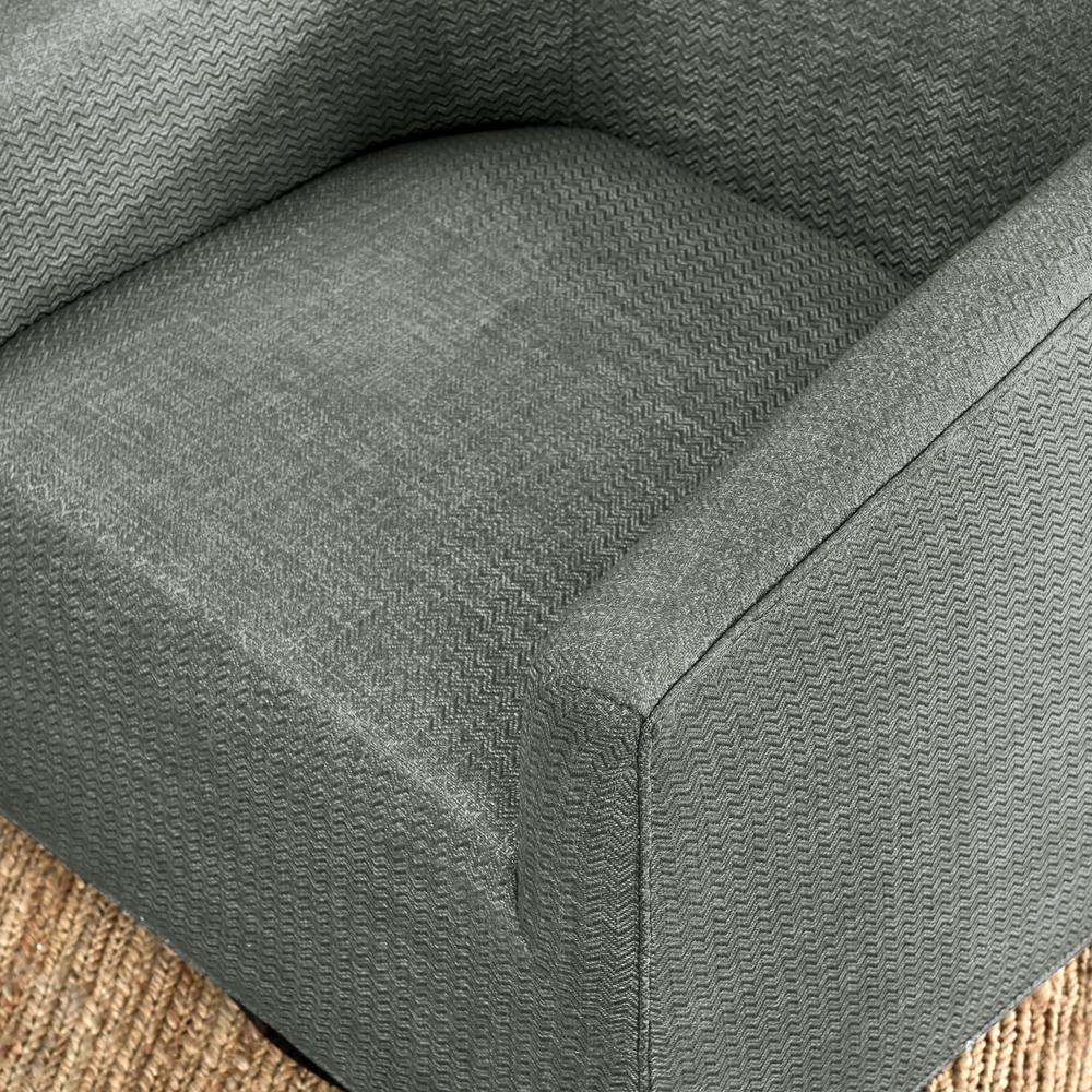 Leonard Swivel Accent Chair by Kosas Home. Picture 6