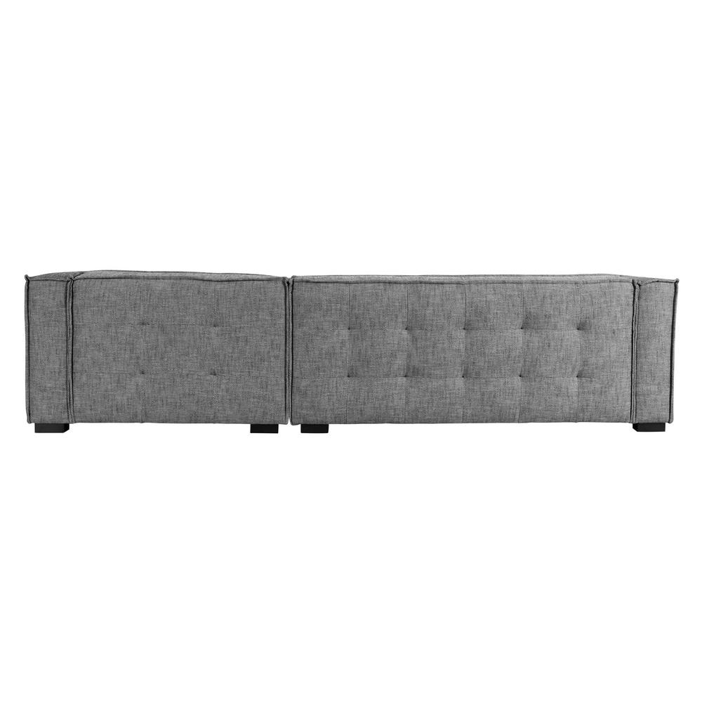 Element Two-Piece  Gray Sectional Sofa. Picture 10