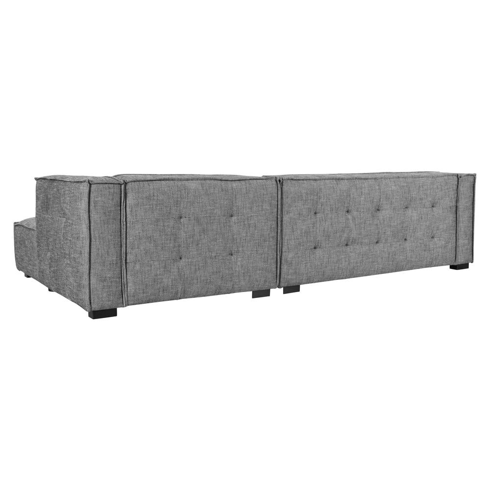 Element Two-Piece  Gray Sectional Sofa. Picture 3