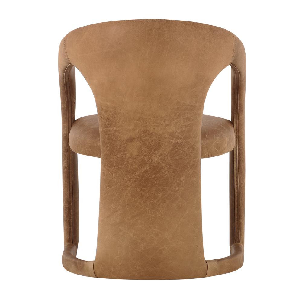 Archie Dining Chair in Tan. Picture 4