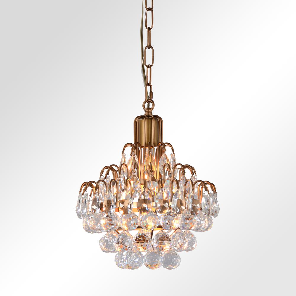 Thayer 1-Light Crystal Chandelier. Picture 1