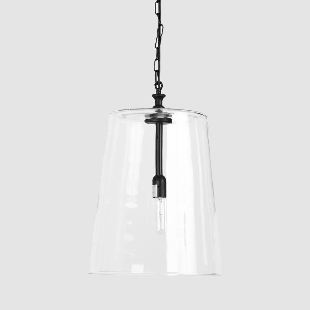 Jolee 1-Light Single Glass Pendant by Kosas Home. Picture 5