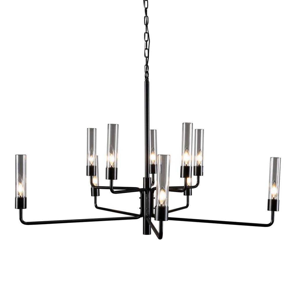 Maddy 10-light Iron and Glass Chandelier by Kosas  Home. Picture 1