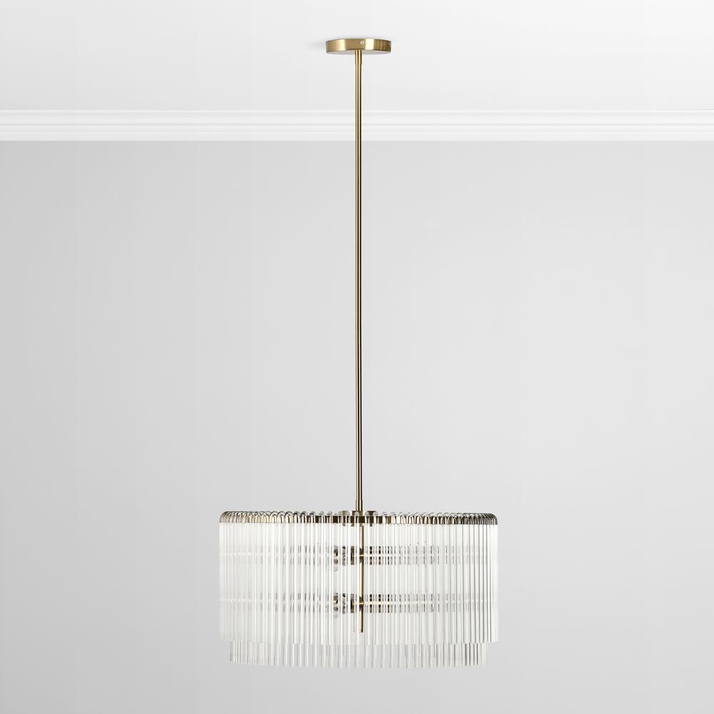 Kaela 6-Light Chandelier by Kosas Home. Picture 2