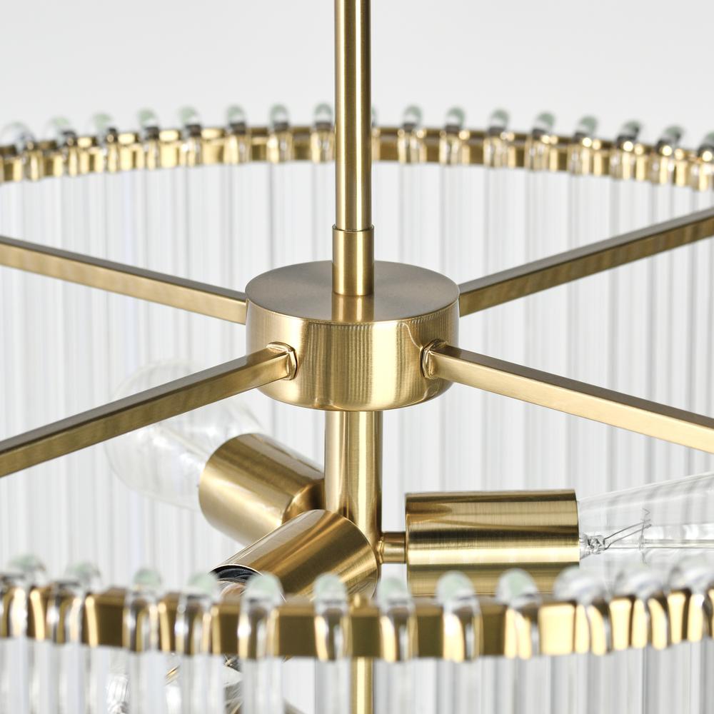 Kaela 6-Light Chandelier by Kosas Home. Picture 3