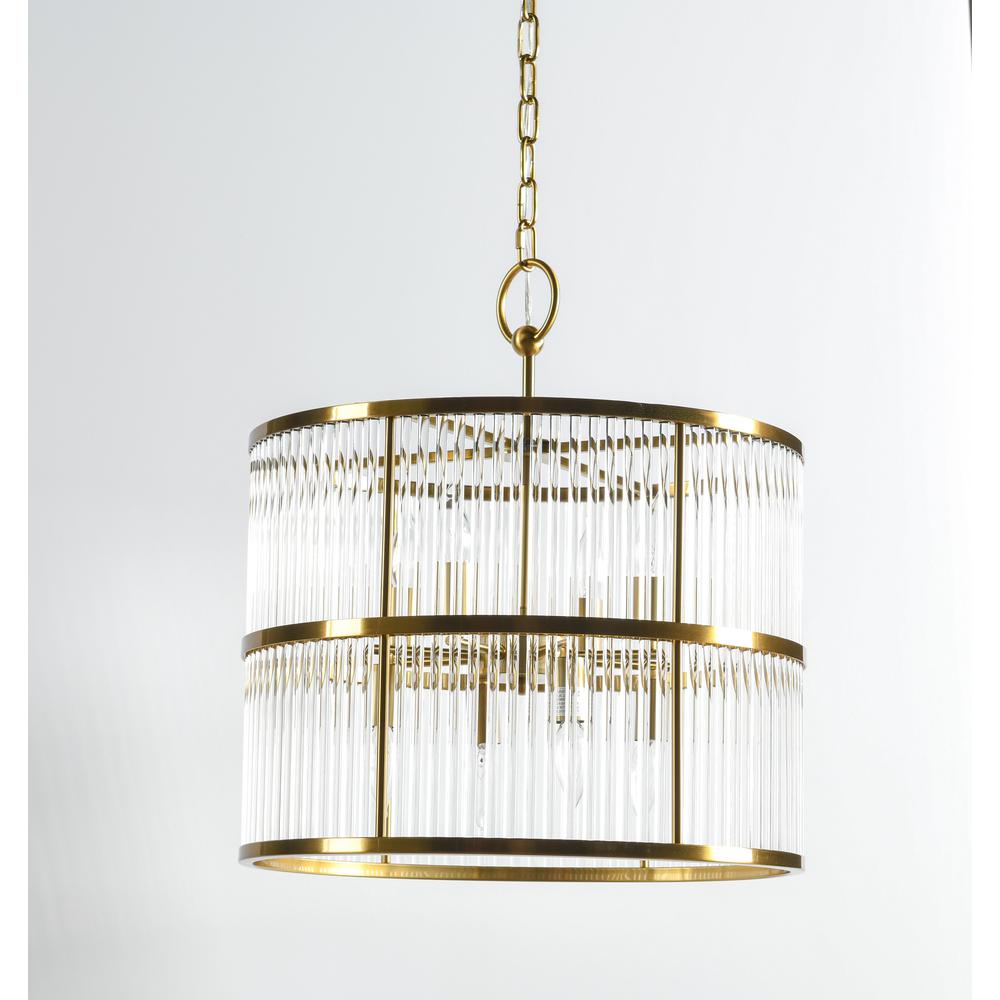 Grantwood 8-Light Chandelier by Kosas Home. Picture 1