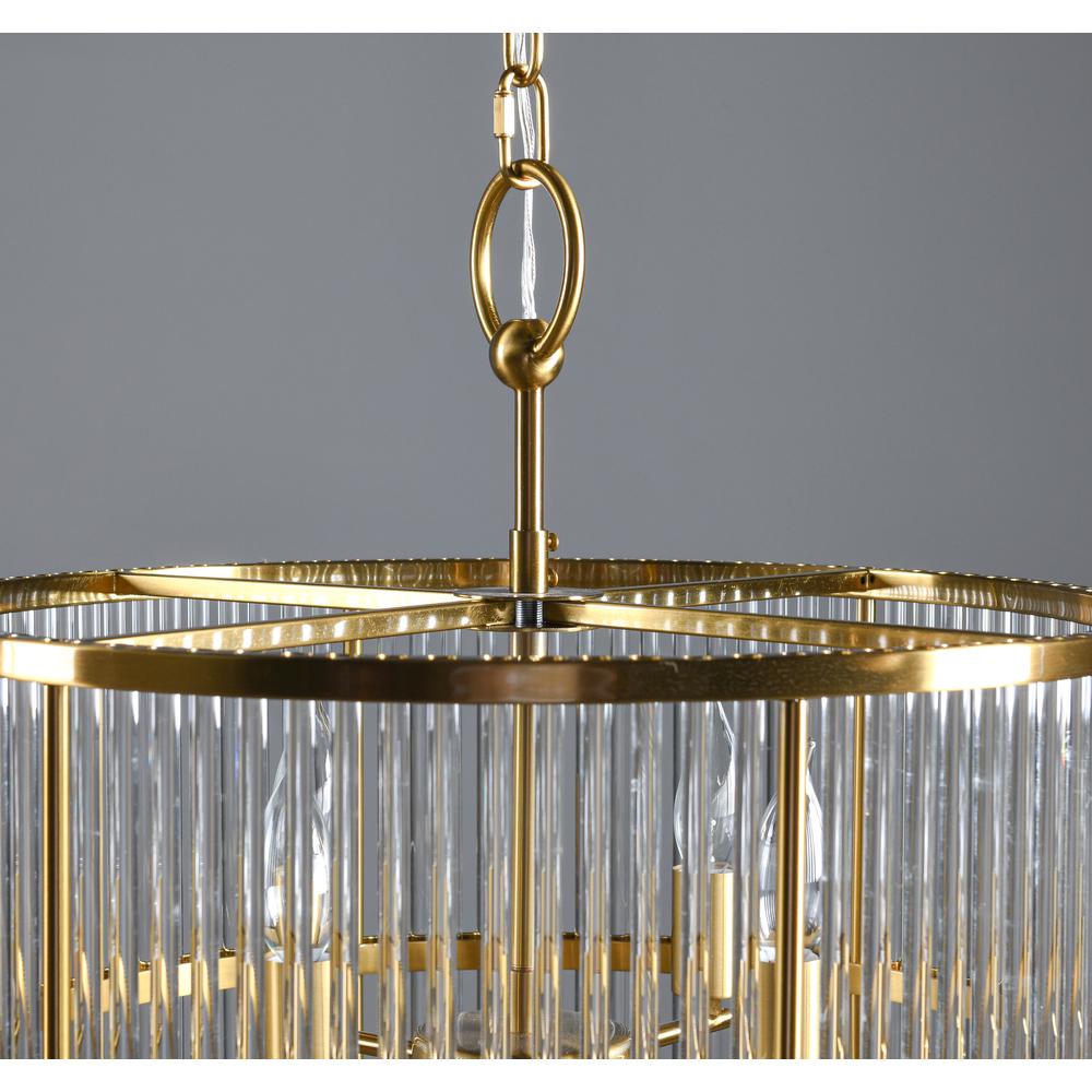 Grantwood 8-Light Chandelier by Kosas Home. Picture 2