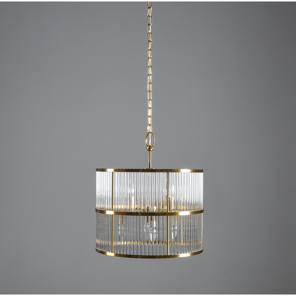 Grantwood 8-Light Chandelier by Kosas Home. Picture 3