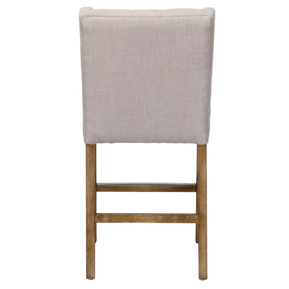 Karla  Tufted 24 inch Counter stool. Picture 5