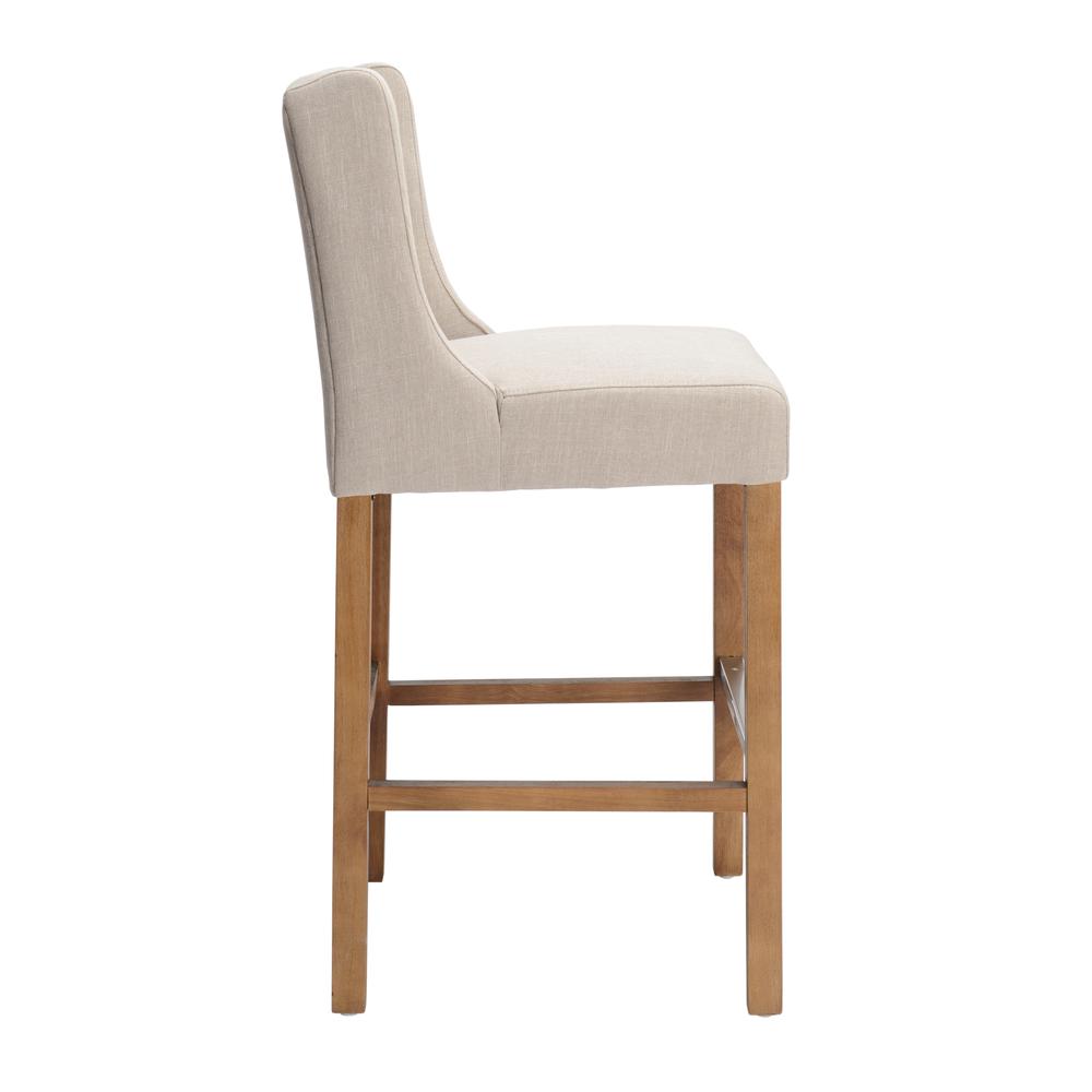 Karla Tufted 30 inch Barstool. Picture 7