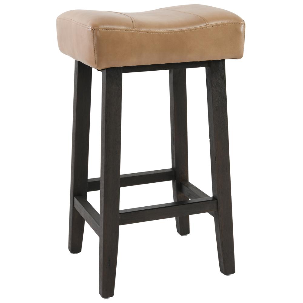 Lauri Backless Counterstool 26" Camel Beige. Picture 1