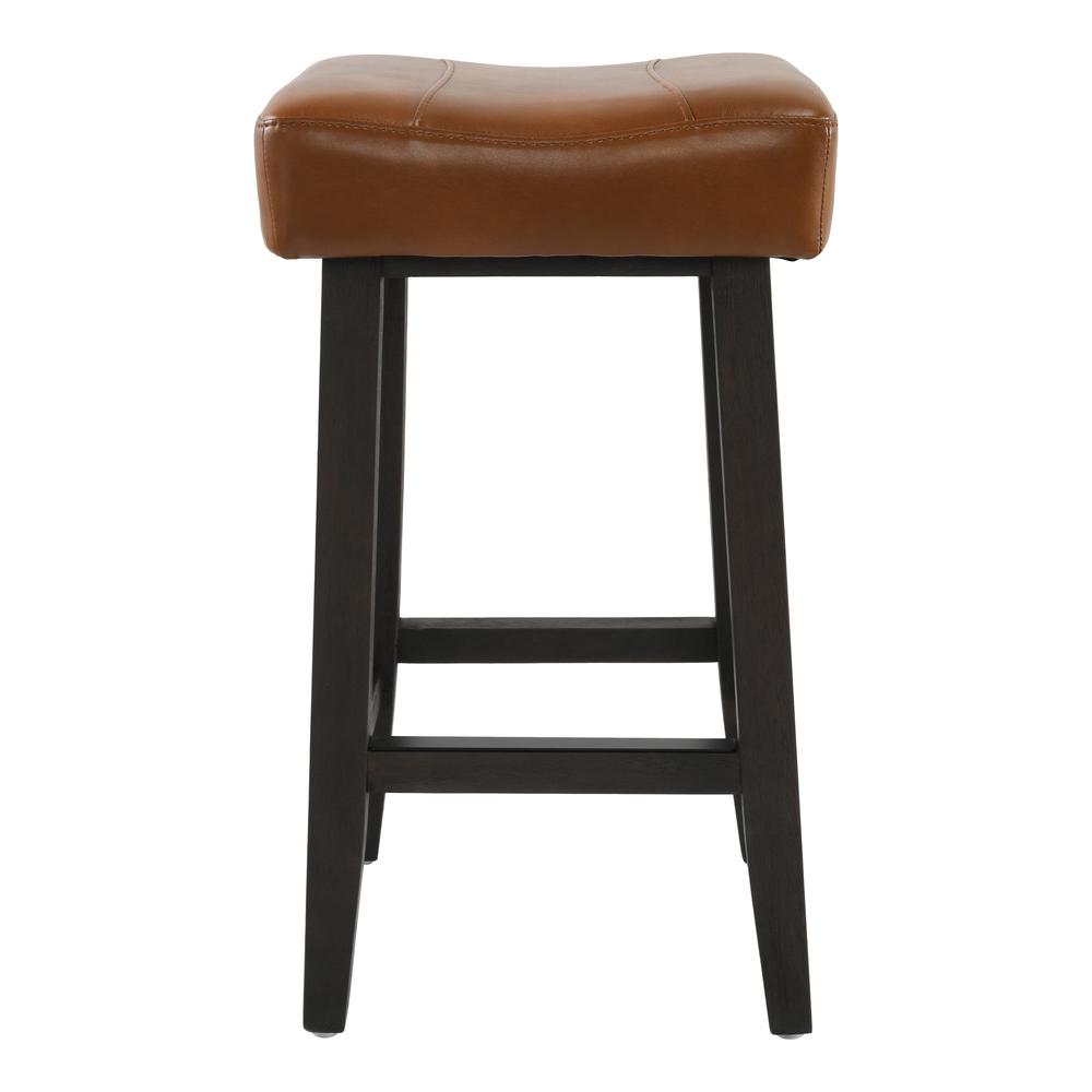 Laurie Backless Counterstool 26"  Caramel. Picture 2