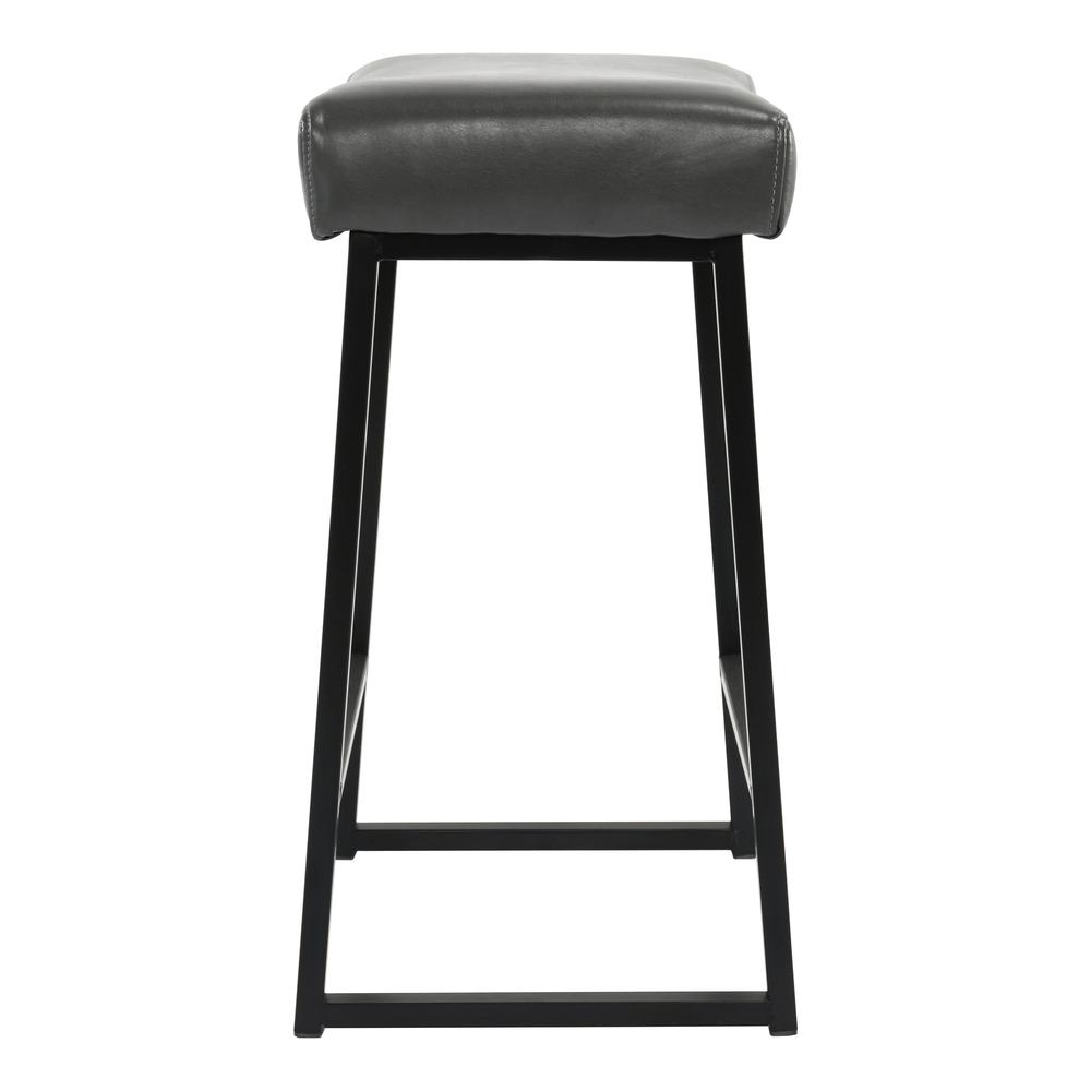 Amber 26" Counter Stool Smokey Grey (Set of 2). Picture 3