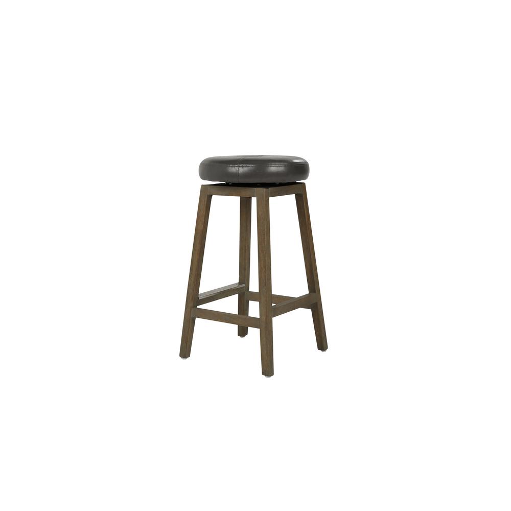 William Swivel 26" Round Counter Stool by Kosas Home. Picture 1