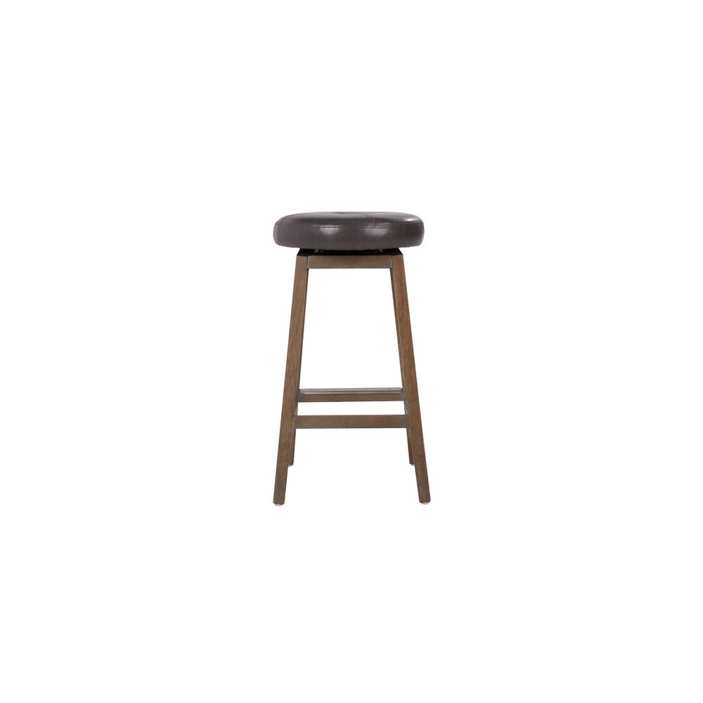 William Swivel 26" Round Counter Stool by Kosas Home. Picture 2