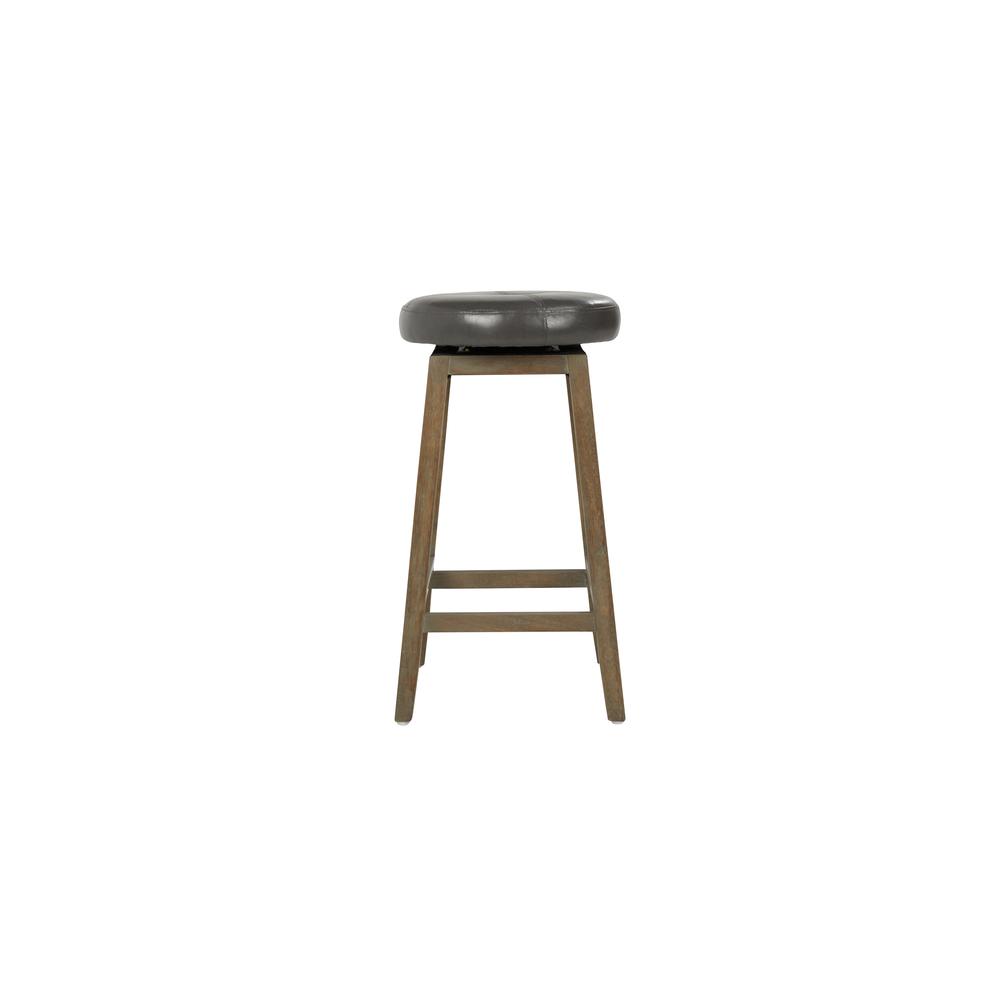 William Swivel 26" Round Counter Stool by Kosas Home. Picture 12