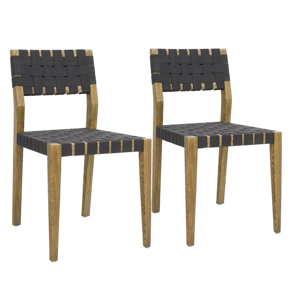 Orlando Oak Dining Chair Set of 2. Picture 1