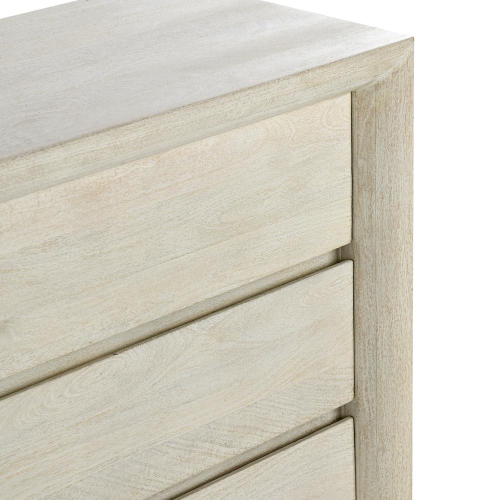 Reece Six-Drawer Mango Wood Dresser in Sand. Picture 7
