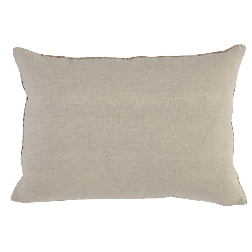 Helen 14"x 20" Throw Pillow in Beige by Kosas Home. Picture 2