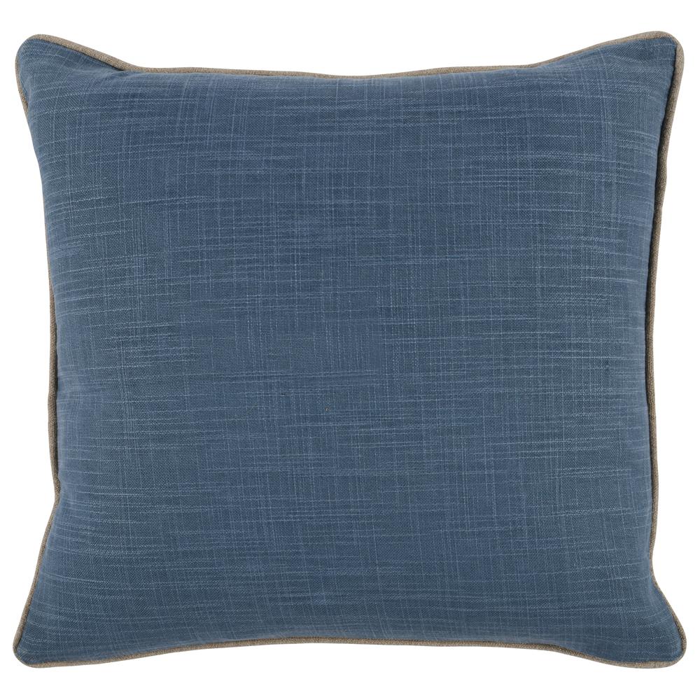 Eloa 20" Throw Pillow in Blue by Kosas Home. Picture 3