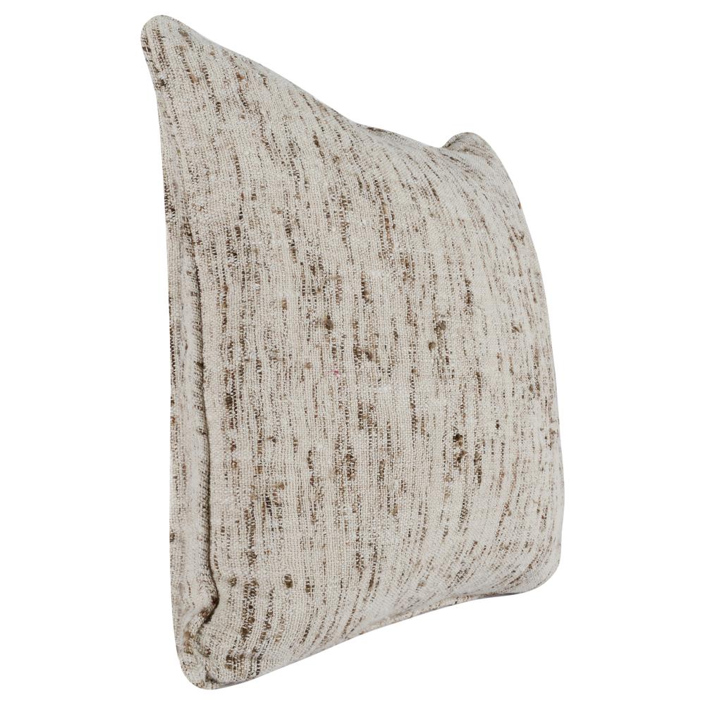 Tavi 22" Square Throw Pillow, Distressed Natural. Picture 5