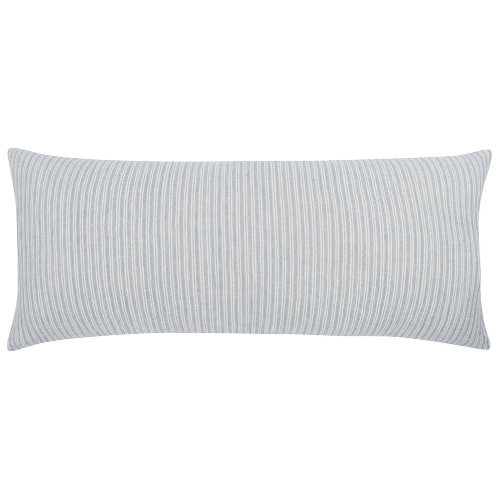 Camille Rectangular Throw Pillow, Ash Blue. Picture 1
