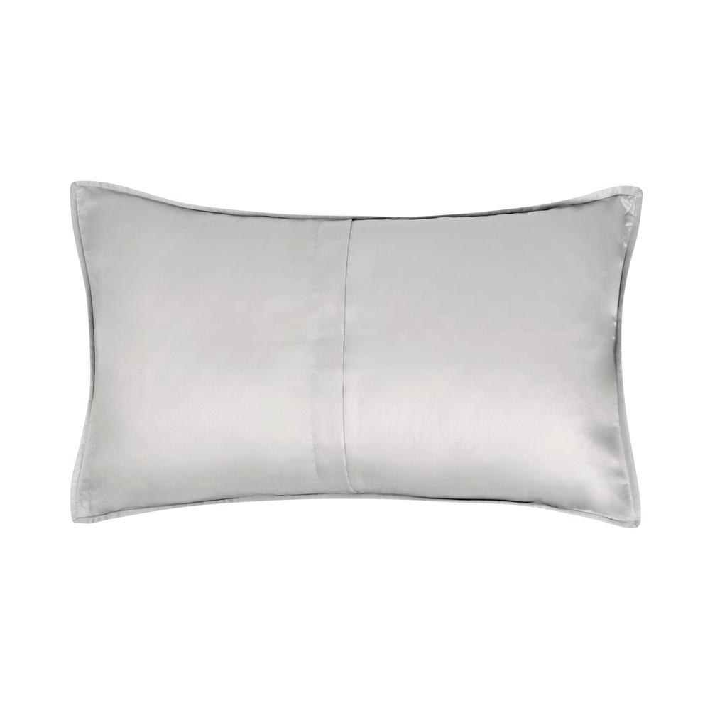 Winthrop 100% Sateen Silver King Sham by Kosas Home. Picture 2