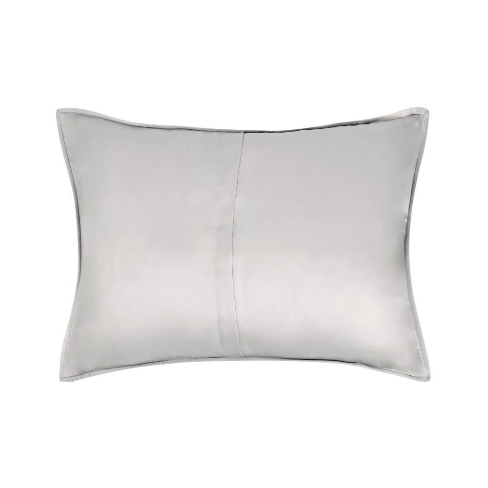 Winthrop 100% Sateen Silver Standard Sham by Kosas Home. Picture 2