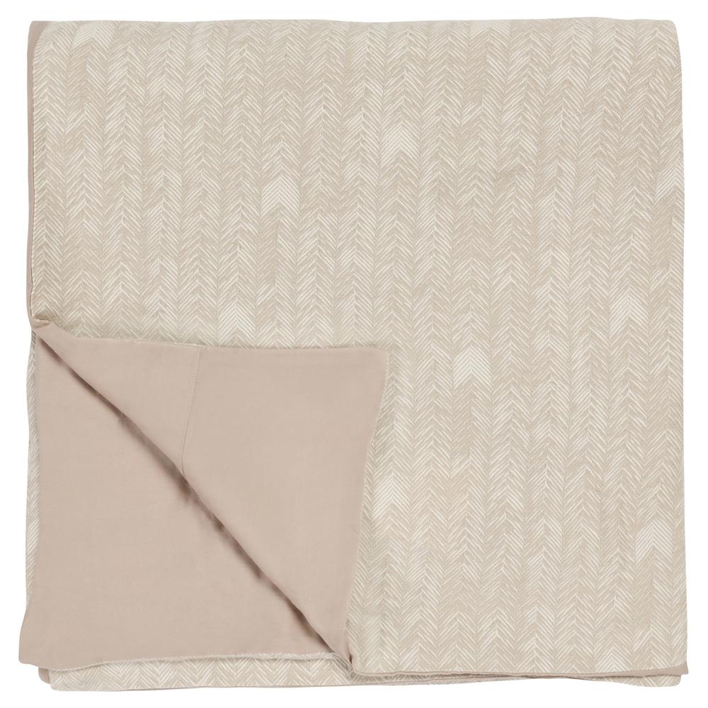 Lana 100% Cotton Embroidered Natural King Duvet by Kosas Home. Picture 1