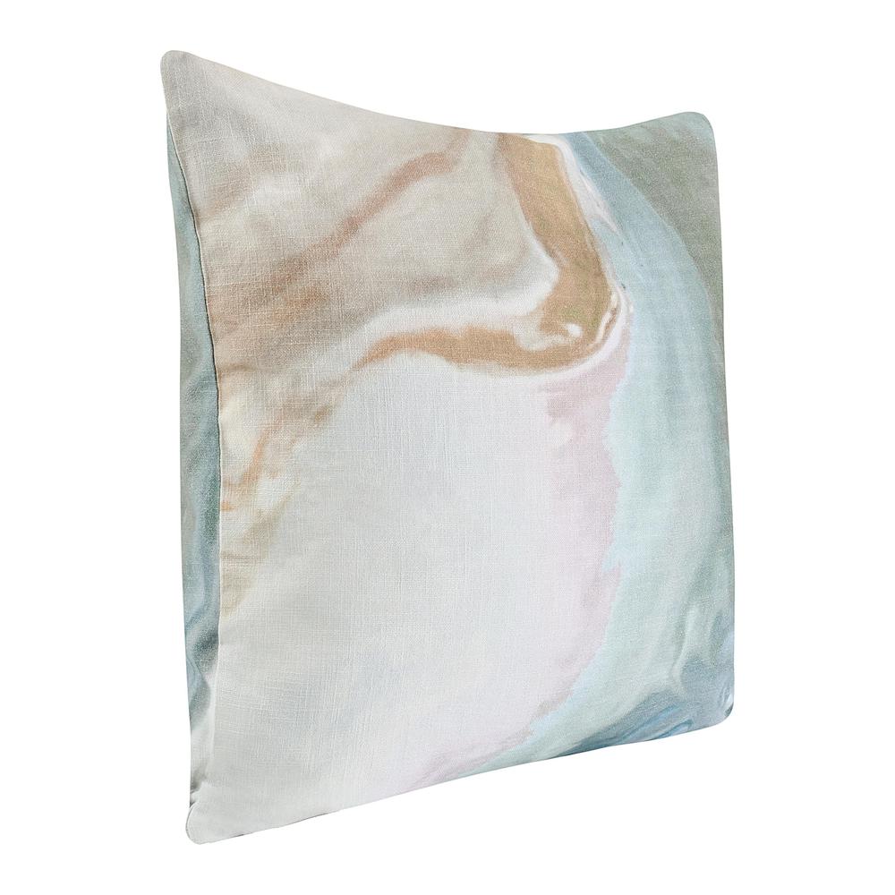 Hatha 24" Cotton Multicolor Throw Pillow. Picture 2