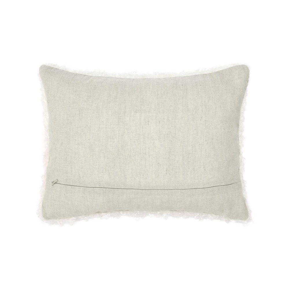 Carters 12x16 Fabric Ivory Throw Pillow. Picture 2