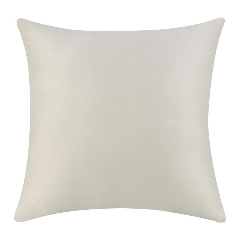 Ford 24" Recycled Fabric Throw Pillow, Ivory. Picture 2