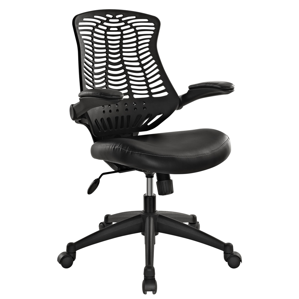 Stealth Mid Back Office Chair. Picture 4