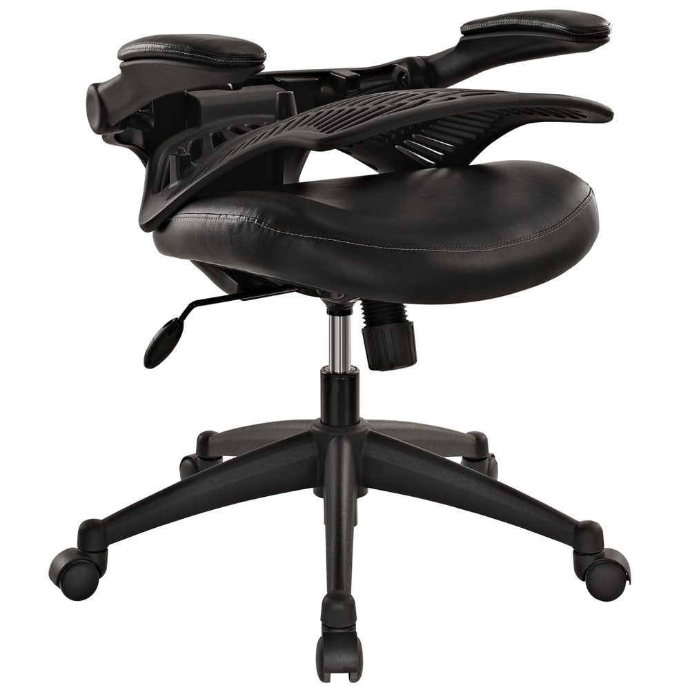 Stealth Mid Back Office Chair. Picture 6
