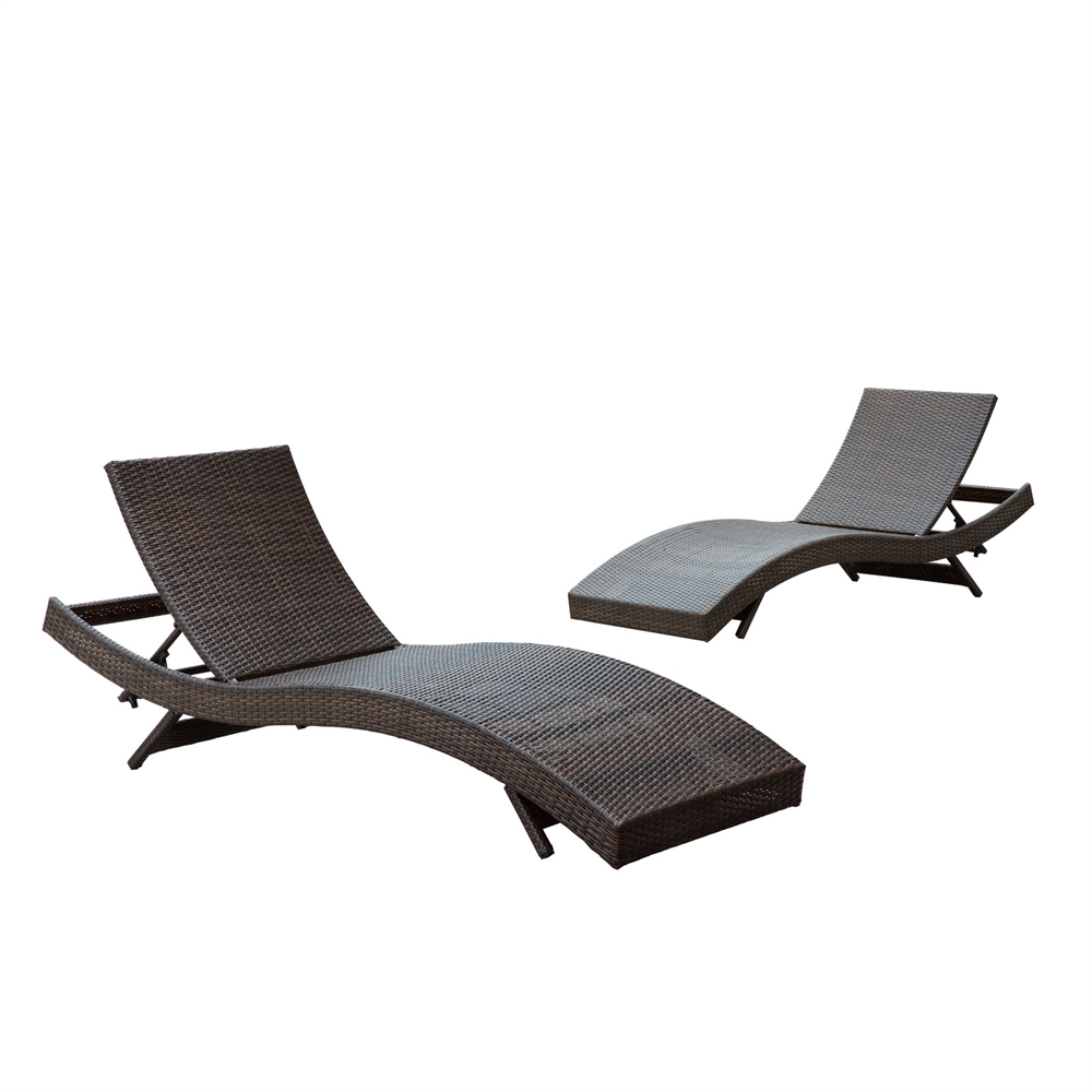 Peer Chaise Outdoor Patio Set of 4. Picture 3
