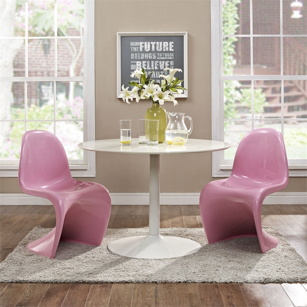 Slither Dining Side Chair Set of 2. Picture 4